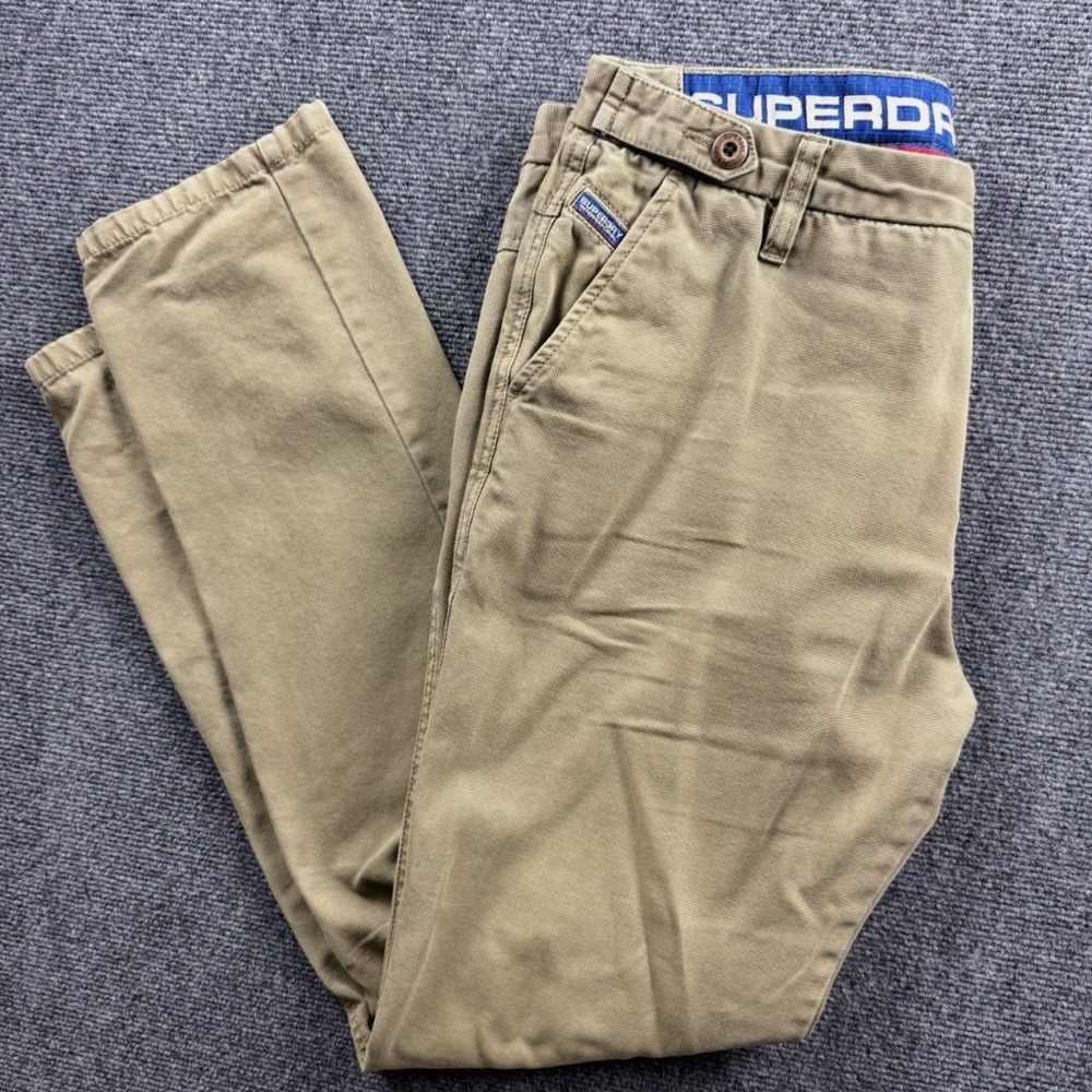 Superdry International Chino Pants Men's XL ( 32x31) Tan